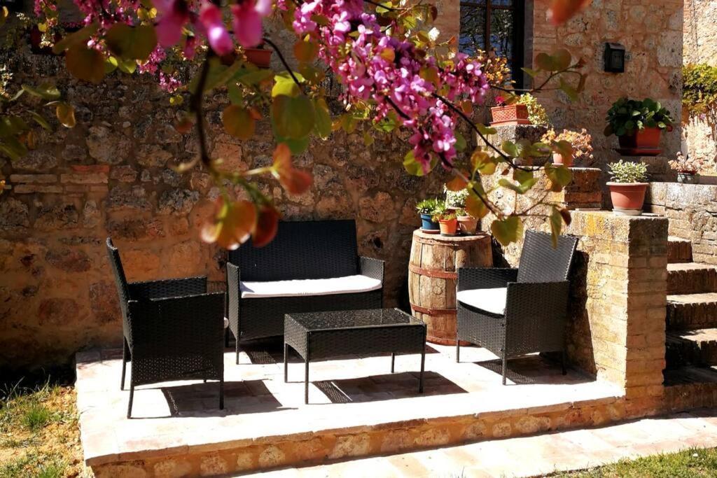 Appartamento CASALE e GIARDINO a 10 minuti da SIENA Sovicille Esterno foto